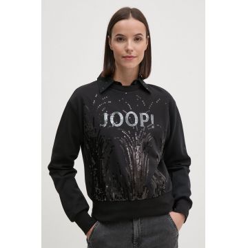 Joop! bluza femei, culoarea negru, cu imprimeu, 30043704