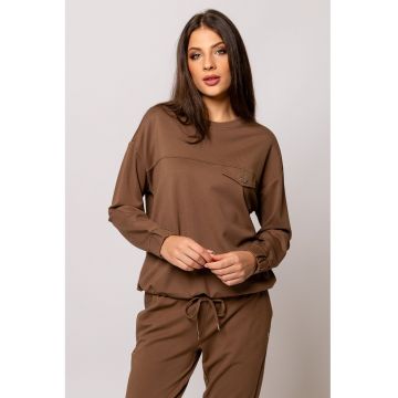 Bluza de trening cu maneci cazute Dahna