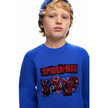 Desigual bluza copii SPIDERMAN cu imprimeu, 24WBJF02