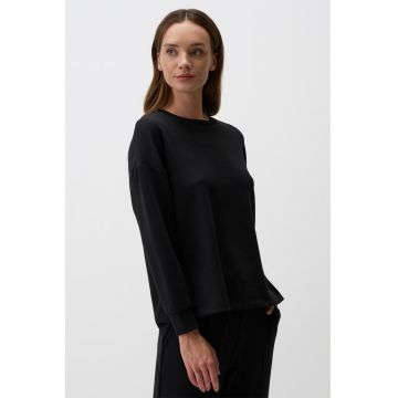 Bluza de trening din amestec de modal cu slituri laterale