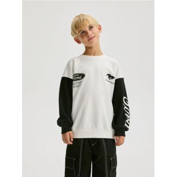 Reserved - BOYS` JOGGING TOP - crem