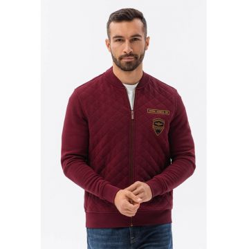 Bluza sport bomber cu fermoar