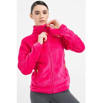 Bluza de trening din material fleece cu fermoar Upaline