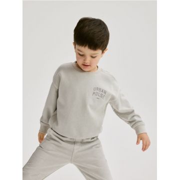 Reserved - BOYS` JOGGING TOP - gri deschis