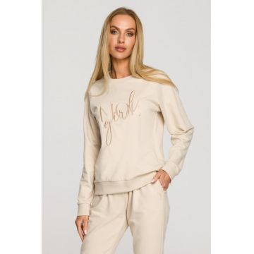 Bluza sport cu broderie -