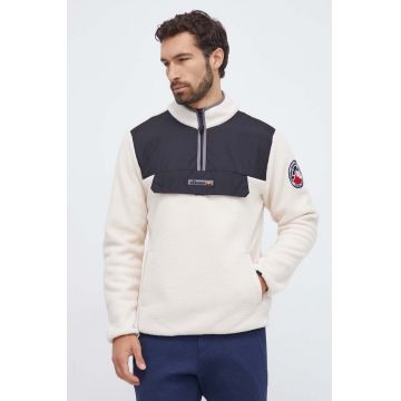 Ellesse geaca SPORTY STREET barbati, culoarea bej, neted