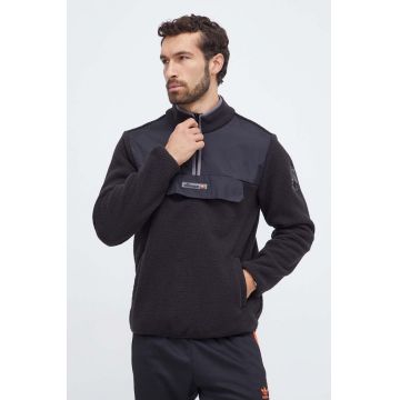 Ellesse geaca SPORTY STREET barbati, culoarea negru, neted