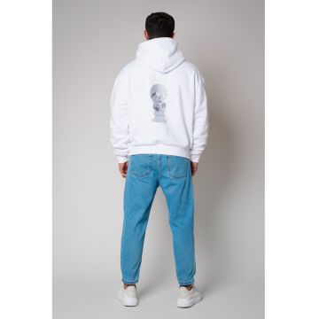 Hanorac Ultra Heavy Oversized White 8649