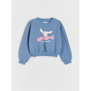 Reserved - GIRLS` JOGGING TOP - albastru-pal