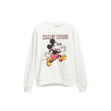 Bluza de trening cu imprimeu cu Mickey Mouse