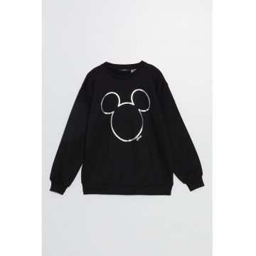 Bluza de trening cu imprimeu cu Mickey Mouse