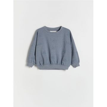 Reserved - BOYS` JOGGING TOP - bleumarin