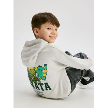 Reserved - BOYS` JOGGING TOP - crem