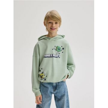 Reserved - BOYS` JOGGING TOP - turcoaz-pal