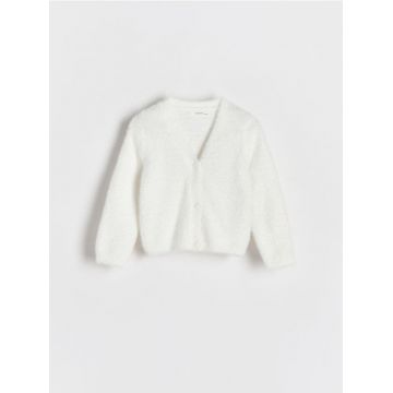 Reserved - Cardigan din tricot - alb