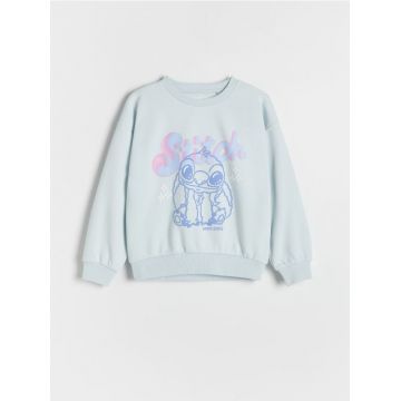 Reserved - GIRLS` JOGGING TOP - albastru-pal