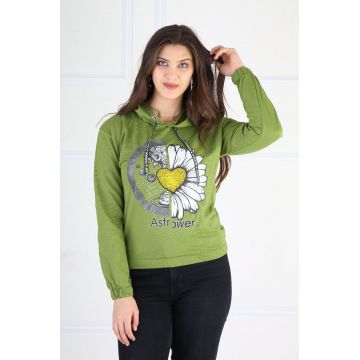 Hanorac verde Sunflower - cod 41296