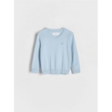 Reserved - BABIES` SWEATER - albastru-pal