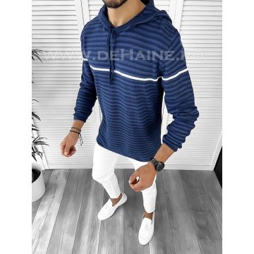 Hanorac barbati bleumarin slim fit T3713 P18-1.3