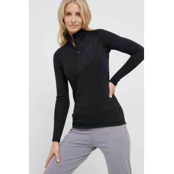 Viking bluza femei, culoarea negru, neted